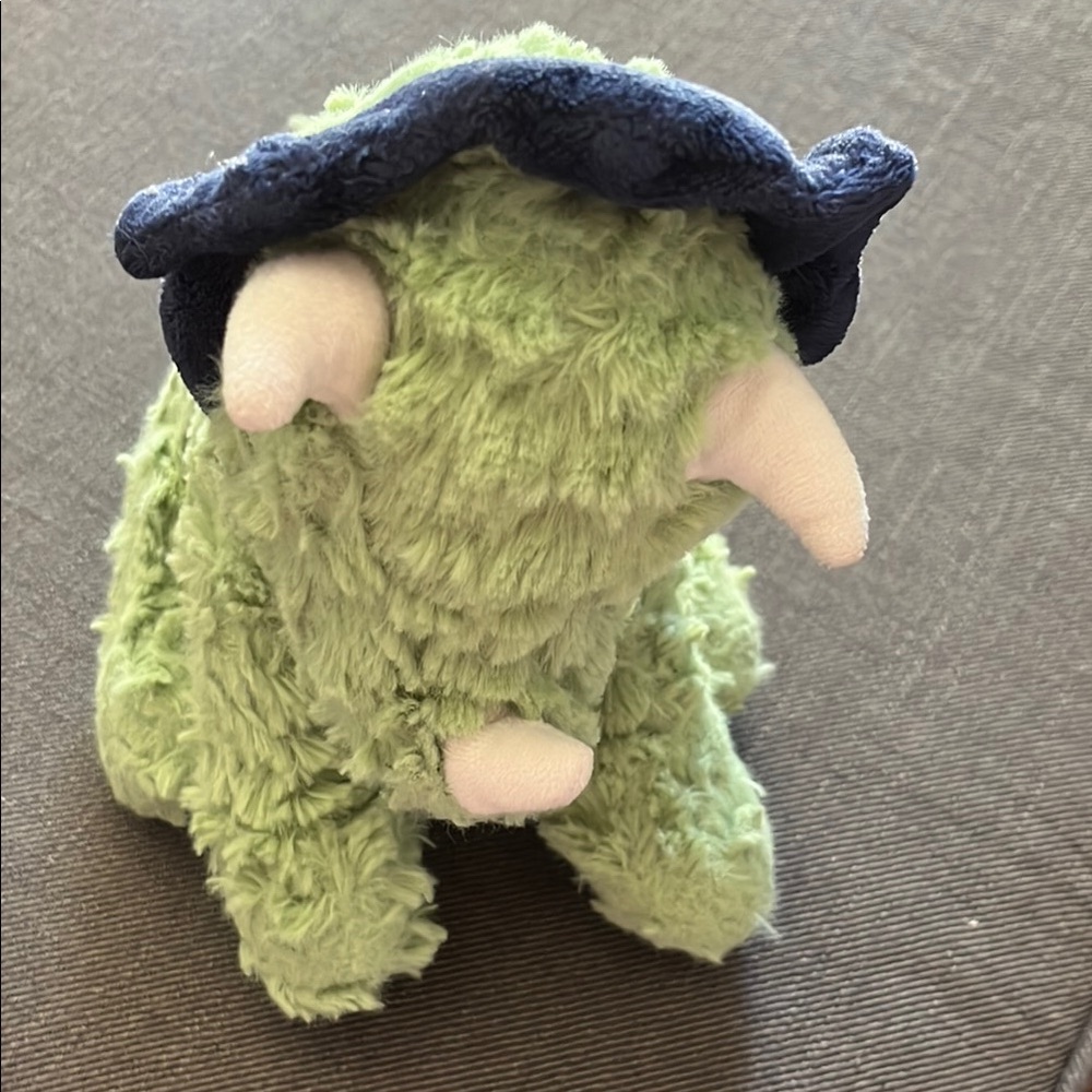 Carters Green Plush Dinosaur Toy Preloved